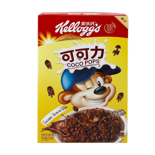 家乐氏麦片可可力350g*18盒整箱巧克味营养谷物麦片早餐泰国进口