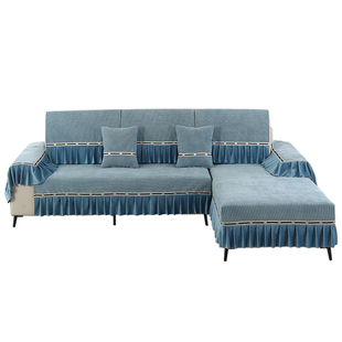 新款防滑皮沙发坐垫套罩盖巾四季通用简约现代全包万能套垫子定制