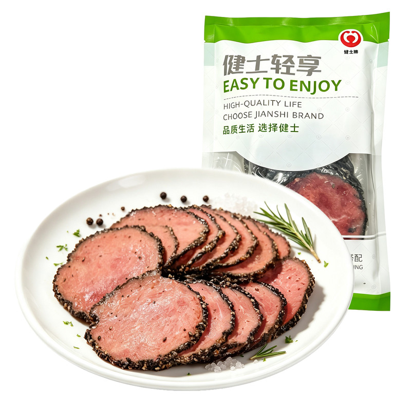 黑椒牛肉牛肉切片健士牌即食便捷