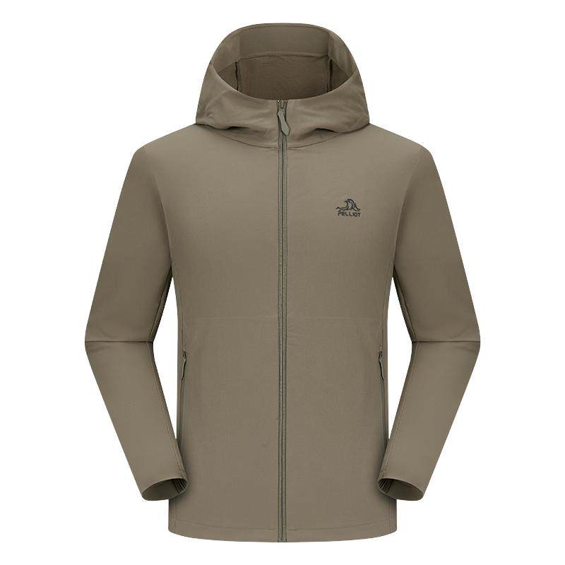 【风盾LT】伯希和软壳衣连帽夹克男春夏新款防泼水徒步轻量化外套