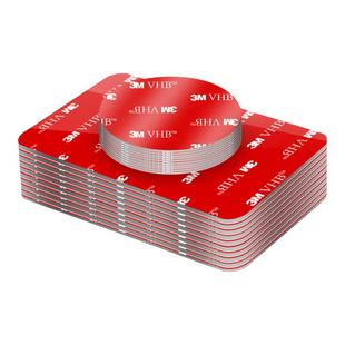 3M 5611双面胶 强力高粘度纳米超薄灰色不留痕无痕贴胶固定玻璃墙面瓷砖耐高温防水车用ETC支架亚克力粘胶