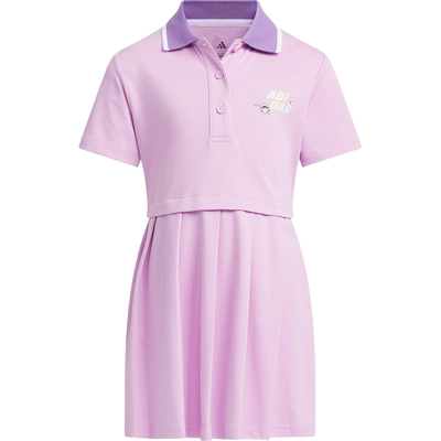 Adidas/阿迪达斯正品2025夏季小童高尔夫经典运动连衣裙JM7980