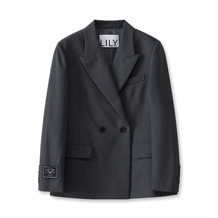 【格雷西】LILY高智感气质老钱风通勤高级西装外套新款女装