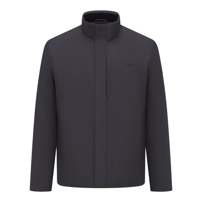 波司登新款男短款商务品质【鹅绒】羽绒服保暖立领经典送礼