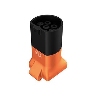 景玉新能源充电桩转换头220v交流桩取电器电瓶车电摩房车转换接头