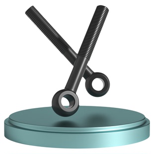 活节螺栓活结螺丝加长吊环螺丝鱼眼304活接螺栓带孔螺栓M6M8M12