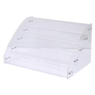 桌面化妆品置物架亚克力眼影盘收纳盒彩妆口红梳妆台展示架整理柜