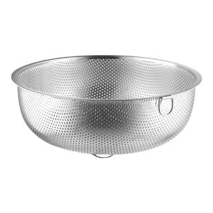 加厚不锈钢漏盆厨房沥水盆洗米盆家用淘米器大盆子套装米筛洗菜盆