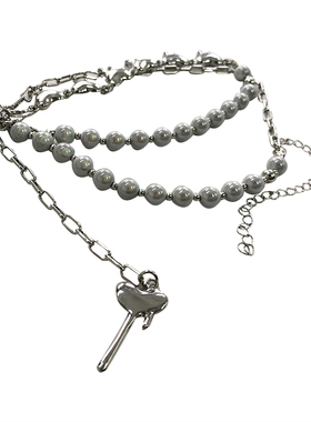 lonslanacc爱心拼接项链