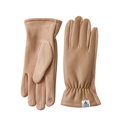 MISSIONUV女士保暖可触屏皮手套