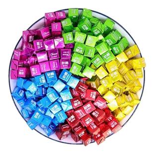 奶酪方块糖散装奶棒棒糖喜糖果休闲网红推荐多口味解馋小零食品