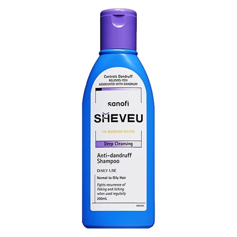 现货仓Sheveu洗发水紫瓶200ML