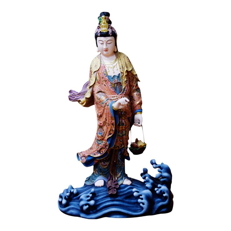 摆件实木菩萨观音佛像