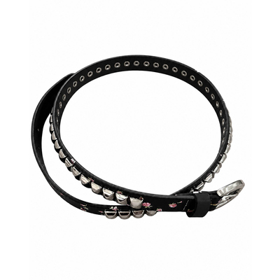 FOURFORTY SWEET STUD FLORAL BELT 刚柔并济 朋克铆钉碎花腰带