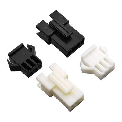 sm2.54公母对接胶壳插头黑白色