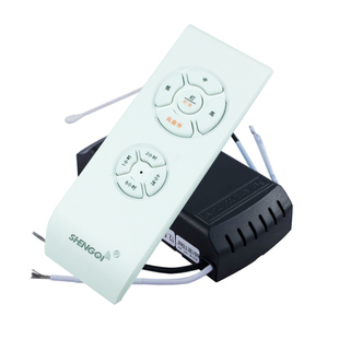 胜崎三档风扇灯遥控器通用吊扇灯摇控制器电扇灯调速器定时开关