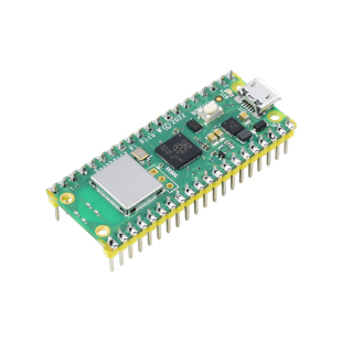 微雪 树莓派pico w RP2040开发板 无线wifi版 支持Micro Python