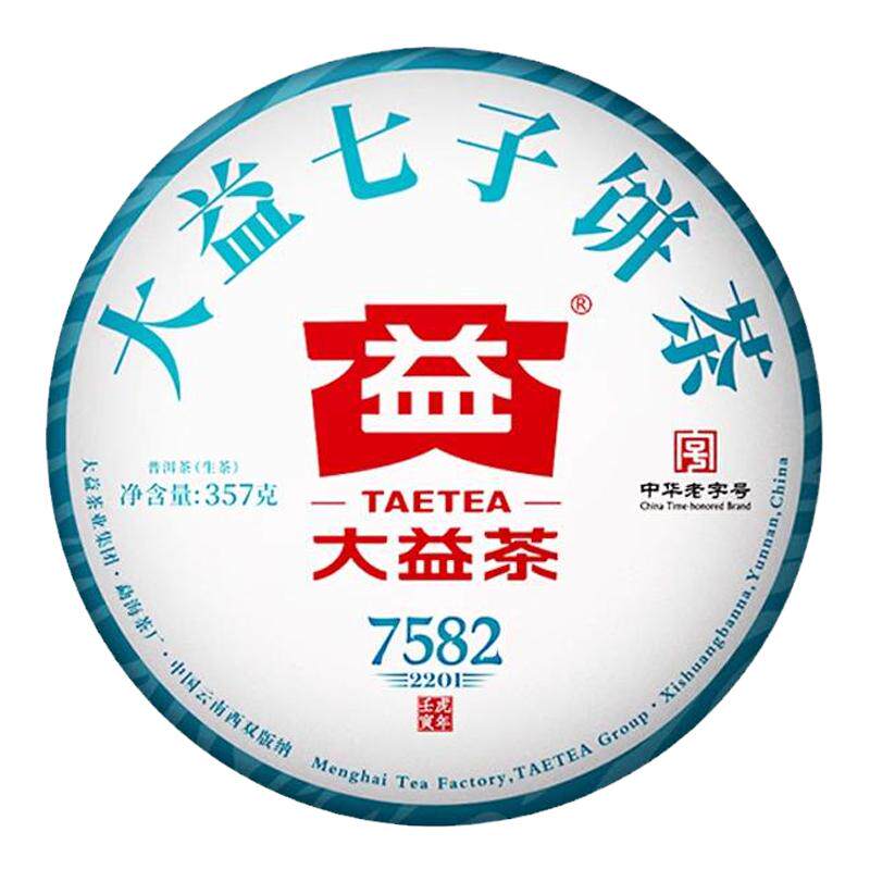 大益茶7582普洱生茶花果香