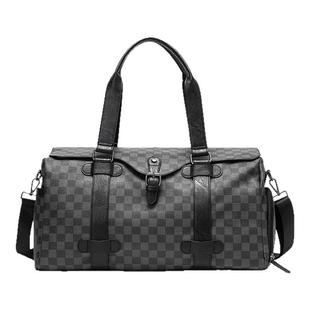 旅行包男士手提包大容量皮质出差行李包男款皮包旅游背包健身包新