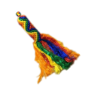 西藏五彩哈达金刚结挂件车挂饰汽车饰品挂件平安车内大号藏式挂绳