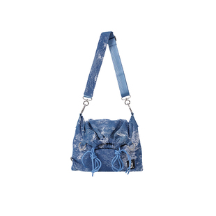 rebirth野生设定辣妹工装风简约单肩双肩包斜挎大容量百搭包袋