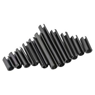 黑色开口定位销弹簧销弹性销固定销钉M3M4M5M6*6x8x25x30x50x60mm