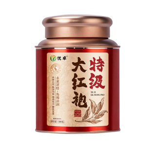 特级大红袍茶叶武夷山岩茶马头岩肉桂红茶大红袍官方旗舰店正品