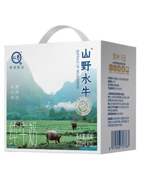 山野水牛奶云南槟榔江水牛早餐奶