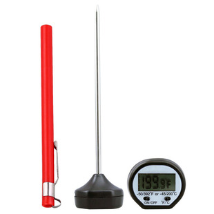 高精准电子数显食品温度计水温计油温计 速读计探针式笔式温度计