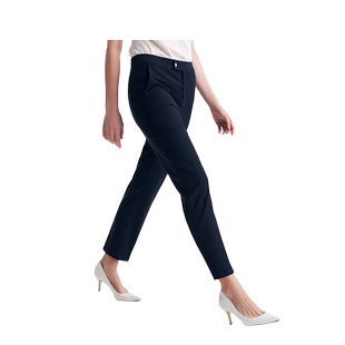 TieForHer羊毛显瘦直筒职场通勤女士九分西装裤｜创始ELENA系列