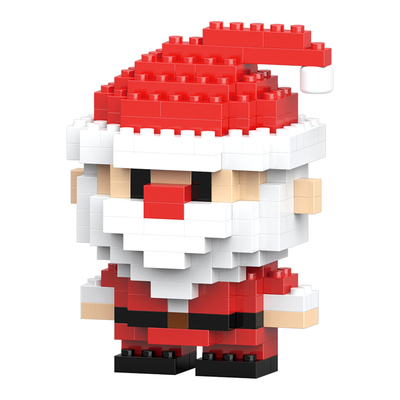 圣诞系列微颗粒拼装积木