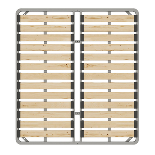 床架加厚排骨架实木可折叠床板龙骨架钢架防潮榻榻米床骨架支撑架