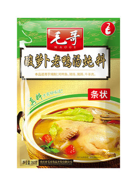 毛哥老鸭汤料调料350g条状酸萝卜