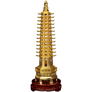 13层文昌塔旗舰店9层文峰塔工艺品摆件九层文殊塔十三层书房书桌