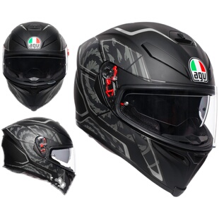 摩托范 | AGV全盔K5 S头盔摩托车机车跑盔全覆式双镜片男女防雾