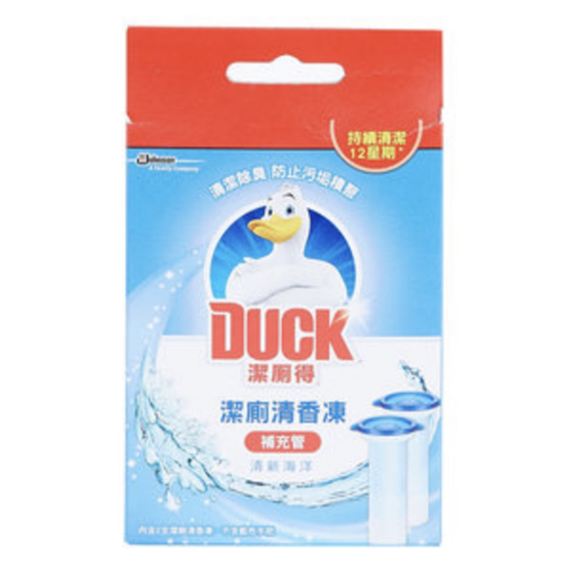 英国DUCK马桶小花除臭去异味清洁花瓣凝胶厕所香味神器（补充装）