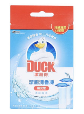 英国DUCK马桶小花除臭去异味清洁花瓣凝胶厕所香味神器（补充装）