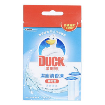 英国DUCK马桶小花除臭去异味清洁花瓣凝胶厕所香味神器（补充装）