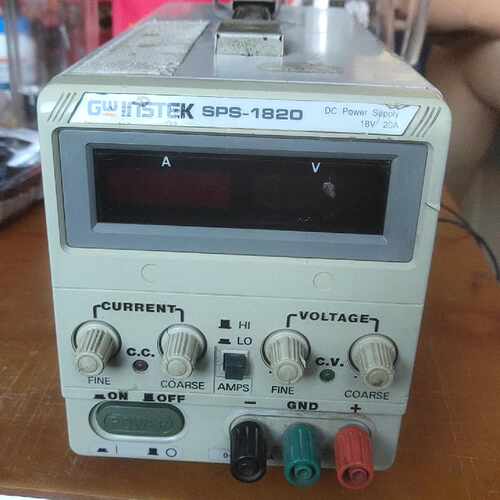 配件固纬GWINSTEK SPS-1820直流可调电源，0-18议价