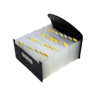 大容量a6票据多层文件夹小号风琴包财务用分类收据单子整理包收纳