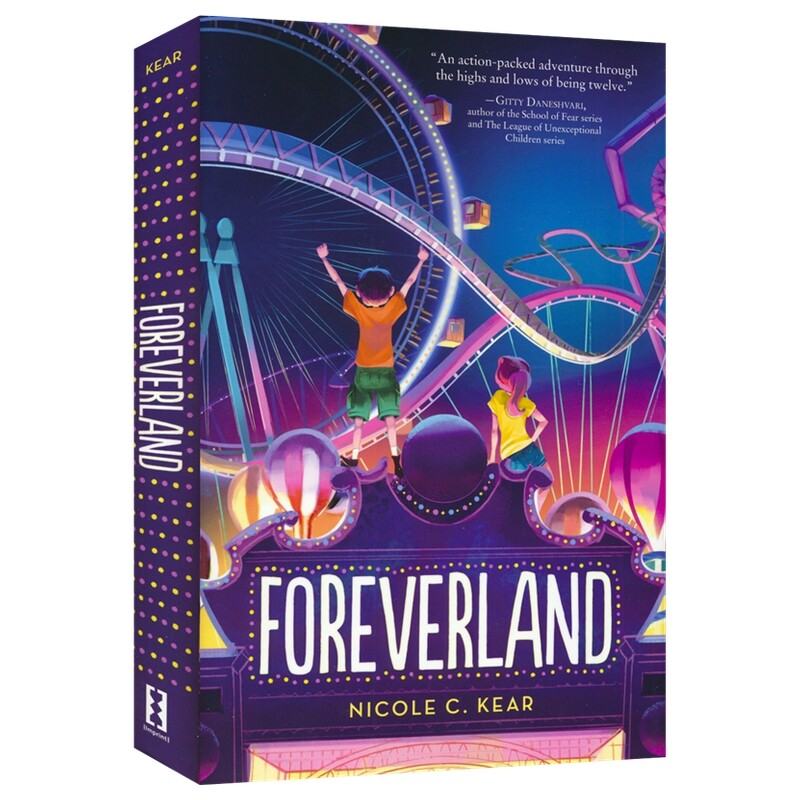 Foreverland 永恒乐园 儿童成长小说 青少年冒险章节书 英语课外读物 英文原版进口图书