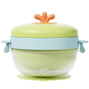 albo宝宝ppsu辅食碗婴幼儿吃饭专用防摔恒温碗儿童餐具注水保温碗