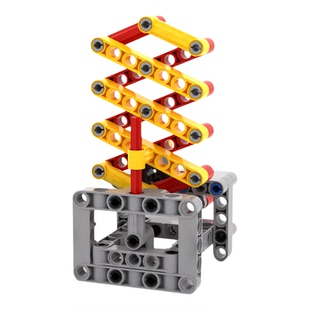 小小工程师国产积木齿轮机械组模型拼装凸轮剪式连杆MOC科技套装