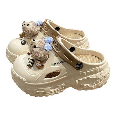 SENMA/森马官方旗舰洞洞鞋女