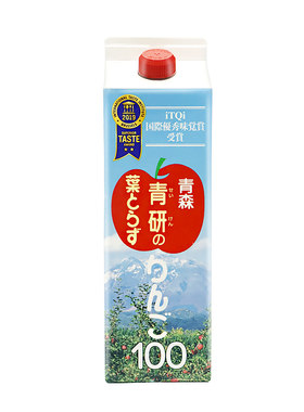 日本进口青森县青研苹果汁1kg