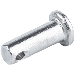 国标304不锈钢销轴GB882平头带孔销轴定位插销T型圆柱销钉M5M6M8