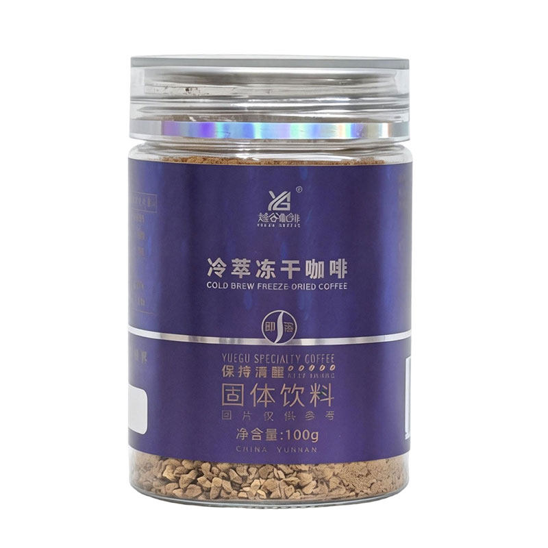 越谷咖啡冻干0糖速溶咖啡60杯