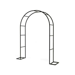 庭院月季拱门爬藤架花园拱形门铁艺爬藤花架户外防锈葡萄专用架子