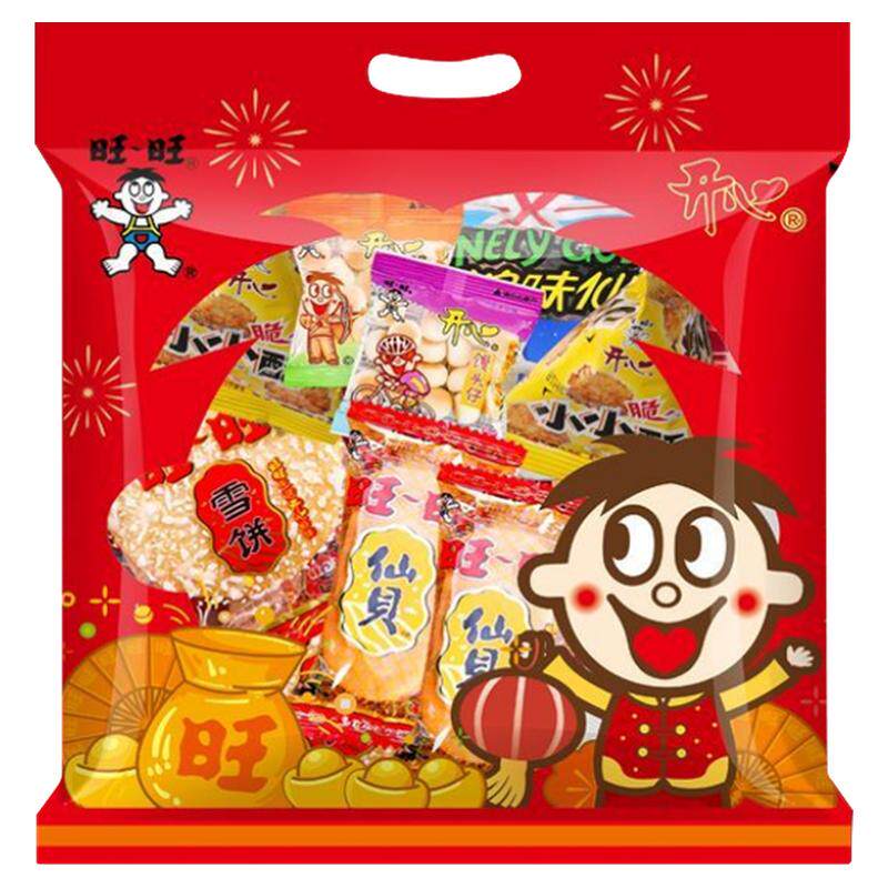 旺旺零食豪华巨型3.8KG大礼包超大礼送儿童女朋友休闲办公室食品
