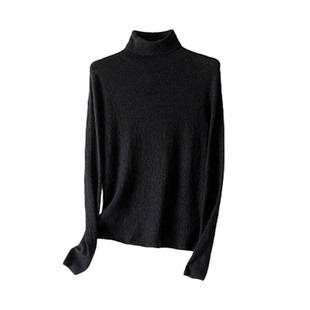 星星小鸟 扬子纱美丽诺羊毛衫肌理感圆领打底